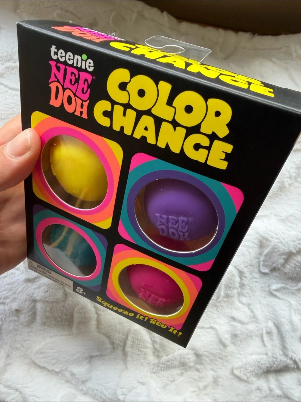 🌈✨ **NIB – TEENIE NEEDOH COLOR CHANGE 4-PACK!** ✨🌈